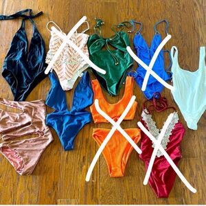 One piece swimsuit bundle